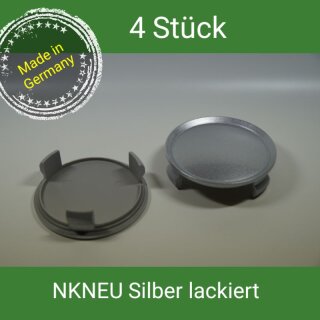 NKNEU silber lackiert Nabenkappen Felgendeckel 74,5 mm Mercedes 4 St.