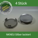 NKNEU silber lackiert Nabenkappen Felgendeckel 74,5 mm Mercedes 4 St.