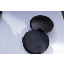NKNEU schwarz matt lackiert Nabenkappen Felgendeckel 74,5 mm Mercedes 4 St.