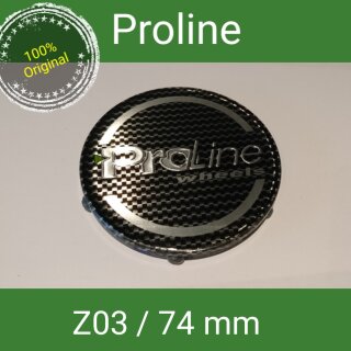 Proline / PLW  Carbon Nabenkappen  Felgendeckel 74 mm 1 St. Z03