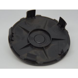 K049  Platin Orginal schwarz Nabenkappen  Felgendeckel 68,8  mm