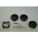 M57 schwarz matt  Nabenkappen  Felgendeckel  56 mm BMW , Brock , RC  4 St.