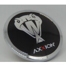 Axxion 69 mm 1 Stück Orginal Nabenkappen  Felgendeckel schwarz glänzend  Z 08