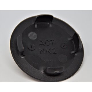 ACT NK 2  Platin Orginal schwarz silber Nabenkappen  Felgendeckel 64 mm 1 St.