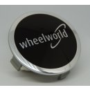 Wheelworld 74,5 mm 1 Stück Orginal Nabenkappen  Felgendeckel schwarz Z 06