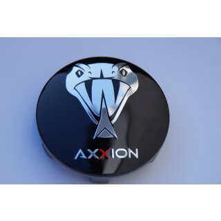 Axxion 74,5 mm 1 Stück Orginal Nabenkappen  Felgendeckel schwarz Z 07