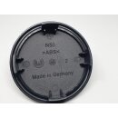 N 50 ATS Orginal schwarz  glänzend Nabenkappen  Felgendeckel 66 mm 1 St.