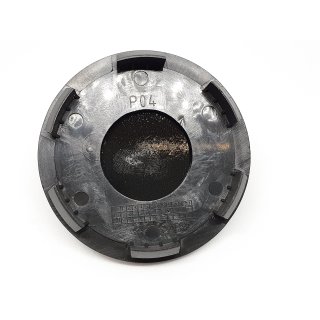 P04 Platin Original schwarz matt Nabenkappen Felgendeckel 59 mm 1 St.
