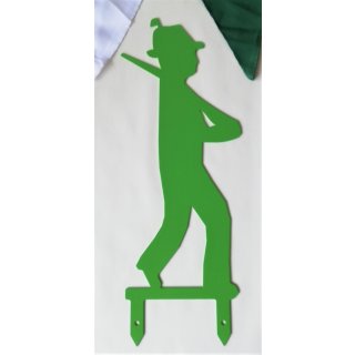 Schützenfest Männchen mit Schützenhut grün XL