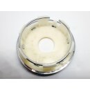 LZ106  Platin Orginal gebürstet silber chrom Nabenkappen  Felgendeckel 66  mm