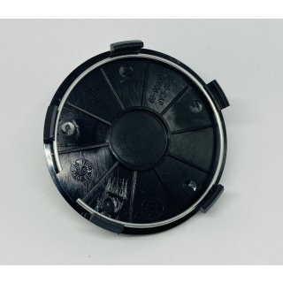 Wheelworld 69 mm 1 Stück Orginal Nabenkappen  Felgendeckel schwarz  glänzend  B10