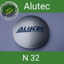 N 32 Alutec Orginal silber Nabenkappen  Felgendeckel 64 mm 1 St.
