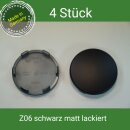 Z06 schwarz matt lackiert 4 St.