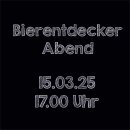 15.03.25. um 17.00 Uhr  Bierentdecker Abend