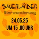 24.05.25  um 15.00 Uhr Sauerländer Bierwanderung