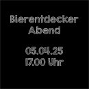 05.04.25. um 17.00 Uhr  Bierentdecker Abend