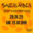 28.06.25  um 15.00 Uhr Sauerländer Bierwanderung