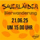 21.06.25  um 15.00 Uhr Sauerländer Bierwanderung