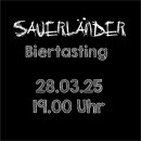 28.03.25 Sauerländer Biertasting um 19.00 Uhr