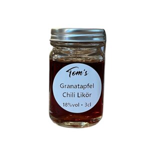 Toms Granatapfel Chili Likör 0,03 l