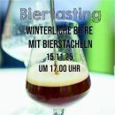 22.11.25 um 17.00 Uhr Biertasting Winterliche Biere mit...