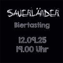 12.09.25 Sauerländer Biertasting um 19.00 Uhr