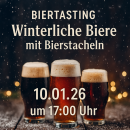 10.01.26 um 17.00 Uhr Biertasting Winterliche Biere mit...