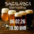 06.02.26 Sauerländer Biertasting um 19.00 Uhr