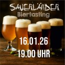 16.01.26 Sauerländer Biertasting um 19.00 Uhr