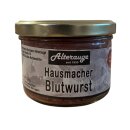 Hausmacher Blutwurst im Glas