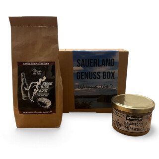 Kleine Sauerland Genuss Box "Wo kommst`e wech? Herzhaft