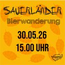 30.05.26  um 15.00 Uhr Sauerländer Bierwanderung