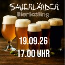 19.09.26 Sauerländer Biertasting um 17.00 Uhr