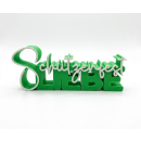 Schützenfest Liebe Schriftzug 13 cm (  grün/...