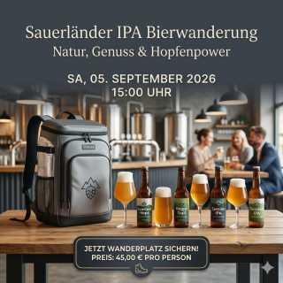 IPA Bierwanderung 05.09.26 um 15.00 Uhr