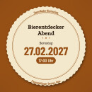 27.02.27. um 17.00 Uhr  Bierentdecker Abend