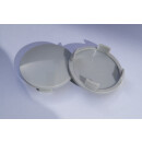 N 23  grau Nabenkappen  Felgendeckel 60 mm Rial Alutec  4 St.