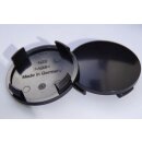 N 23 schwarz  Nabenkappen  Felgendeckel 60 mm Rial Alutec  4 St.