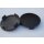 N 23 schwarz matt lackiert Nabenkappen Felgendeckel 60 mm Rial Alutec ATS 4 St.